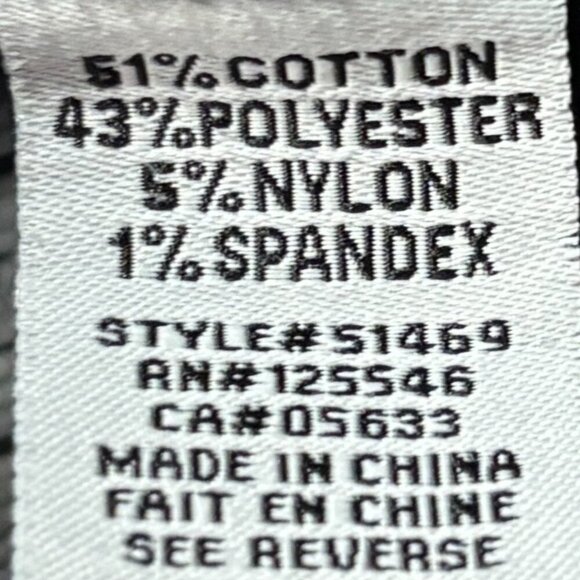 Habitat Double Face Kickback Top Size Large Black Stripes Boxy Lagenlook Comfy - Picture 4 of 6